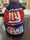 New York Giants NFL Team logo light up LED light hat