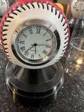 Cleveland Indians Baseball Clock In Case Made By Rawlings