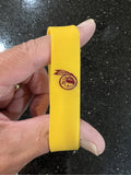Redskins NFL team logo wide adult wristband Bracelet Silicone.