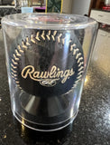 New York Mets embroitered Rawlings collectible base in case..