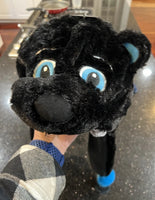 Carolina Panthers plush team mascot dangle hat