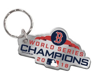 Boston Red Sox 2018 MLB World Series Champions WinCraft Metallic Keychain.