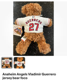 Anaheim Angels Vladimir Guerrero jersey bear foco.
