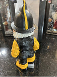 Pittsburgh Steelers NFL thematic 12 inch garden gnome cool