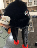 Atlanta Falcons adult plush NFL team logo helmet hat