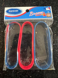 Atlanta Braves MLB Mylar Wristbands Set of 3 officially licensed adult wristbands by Major League Baseball (MLB).