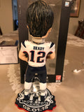 New England Patriots Tom Brady NFL Super Bowl 49 Champion Ring Base Bobblehead