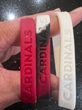 Arizona Cardinals Adult Mylar NFL Team Logo + Color 3pk Wristbands Bracelet by Forever Collectibles