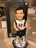 New England Patriots Tom Brady NFL Super Bowl 49 Champion Ring Base Bobblehead