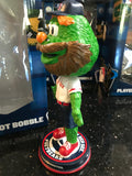 Wally the mascot of the Boston Red Sox 2013 World Series bobblehead, manufactured by Forever Collectibles.