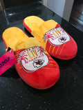 Kansas City Chiefs Super Bowl 54 mens size comfy slippers