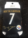 Pittsburgh Steelers NFL retro Ben Roethlisberger can cooler koozie 12 oz cooler