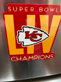 Kansas City Chiefs Super Bowl LIV Champions logo magnet