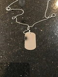 Brooklyn Dodgers metal dog-tag necklace rare item adult MLB retro