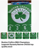 Boston Celtics Nba Dynasty Player legends Banner 24X36 top quality wool banner.

Raised wool letters and patches. Hugh with top quality.new