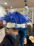 Los Angeles Dodgers team logo troll hair hat cool!!!