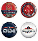 2018 Boston Red Sox World Series Champions Lot of 4 Different Wincraft Buttons. Condition is new.
