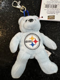Pittsburgh Steelers Super Bowl 40 Champions mini bear keychain Key Ring.