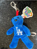 Los Angeles Dodgers team logo cute bear keychain keyring