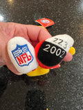 Kansas City Chiefs NFL Super Bowl 4 rare limited edition collectors bear made by forever collectibles