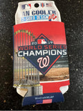 Washington Nationals World Series champions MLB can cooler koozie