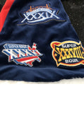 New England Patriots 3X NFL Super Bowl champion plush Xmas adult santa . Made to commemorate the first 3 super bowl wins History
