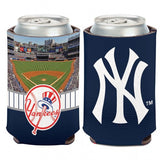 NEW YORK YANKEES STADIUM MLB STADIUM CAN COOLER 12 OZ. KOOZIE