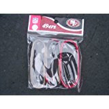 San Francisco 49ers wristband 3 pack Baller  sports-fan-bracelets