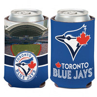 TORONTO BLUE JAYS STADIUM MLB STADIUM CAN COOLER 12 OZ. ROGERS CENTRE KOOZIE COOZIE