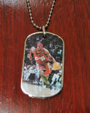 Lebron James Cleveland Caveliers metal military style Tag Necklace