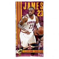 LeBron James Cavaliers Spectra Beach Towel 30