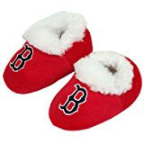 Boston Red Sox Infant Baby Slippers