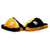 PITTSBURGH STEELERS Himo Style PLUSH SLIPPERS with Team Logo & Colors, Medium