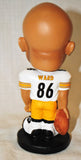 RARE Pittsburgh Steelers Hines Ward #86 NFL approved Super Bowl CHAMPIONS Super Star Commerative Big Head bobblehead