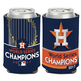 Houston Astros MLB World Series Champions Trophy Collectible Can Cooler 12 oz.