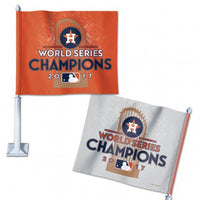 Houston Astros MLB World Series Champions Car Flag 11.75