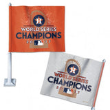 Houston Astros MLB World Series Champions Car Flag 11.75" x 14"