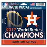 Houston Astros MLB World Series Champions Multi-Use Decal 4.5" x 5.75"