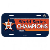 Houston Astros MLB World Series Champions Collectible License Plate