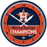 Houston Astros Series Champions Round Wall Clock 12.75