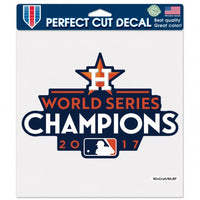 Houston Astros MLB World Series Champions Perfect Cut Color Decal 8