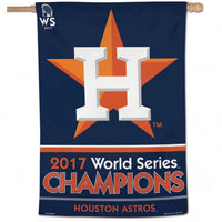 Houston Astros MLB World Series Champions Collectors Vertical Flag 28