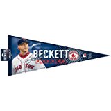 Boston Red Sox MLB official Josh Beckett felt player pennant