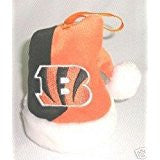 Cincinnati Bengals Santa Hat Ornament