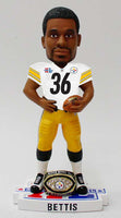 RARE SUPER BOWL 40 CHAMP PITTSBURGH STEELERS THE BUS BETTIS #36 8