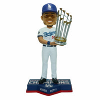 Mookie Betts Los Angeles Dodgers 2020 World Series Champions Bobblehead