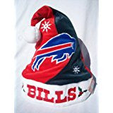 Buffalo Bills NFL big Logo plush Santa Hat