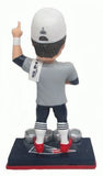 Tom Brady (New England Patriots) Super Bowl XLIX Champ T-Shirt/Hat 4X Ring Base Exclusive #/500 NFL Bobblehead  Forever Collectibles