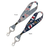 Tom Brady New England Patriots 4X Super Bowl MVP wristlet lanyard key chain