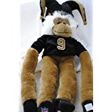 New Orleans Saints Drew Brees #9 Mardi Gras Rally monkey 18" super bowl 44 Champions